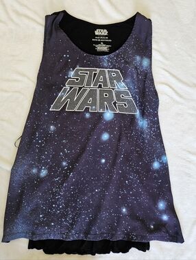 Rock & Republic | Star Wars | Galaxy Tank Top | XL | Glow In The Dark | Summer